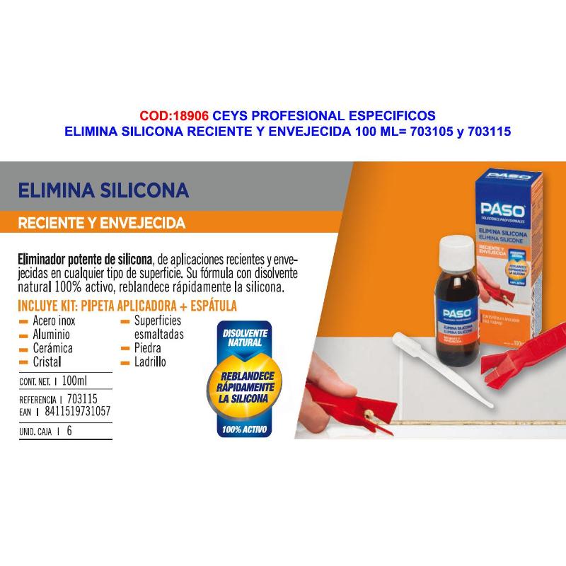 Disolvente Elimina silicona (100 ml)