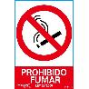 NORMALUZ SEÑAL LUMINISCENTE PROHIBIDO FUMAR 21X30 RD40000