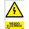 NORMALUZ SEÑAL ADHESIVA RIESGO ELECTRICO 10X15 VINILO RD36607