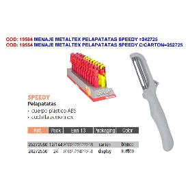 MENAJE METALTEX PELAPATATAS SPEEDY  242725