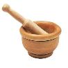 MENAJE METALTEX MORTERO MADERA CON MAZA 16 CMS 738311100