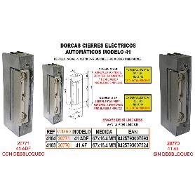 DORCAS CIERRE ELECT.AUTOM. 41-ADF-PERF.EURP.+DESB+REG S-4104-2A1