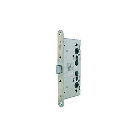 CERRADURA CORTAFUEGO ANTIPÁNICO DE LA SERIE CF60 CON FRENTE EN ACERO ZINCADO.