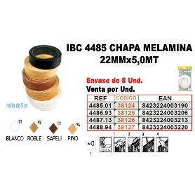 IBC 4-485 CHAPA MELAMINA 22MMX5,0MT 01BLAN