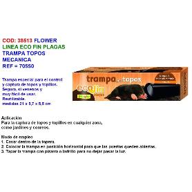 FLOWER TRAMPA TOPOS MECANICA 70550