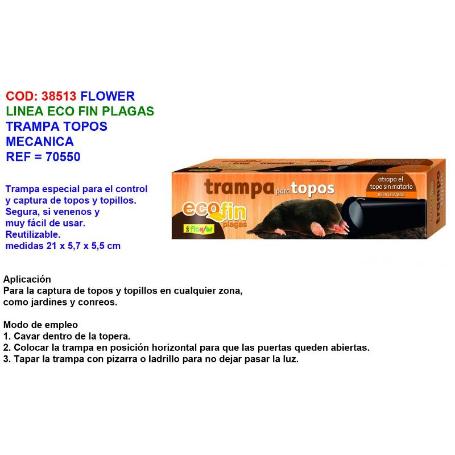 FLOWER TRAMPA TOPOS MECANICA 70550