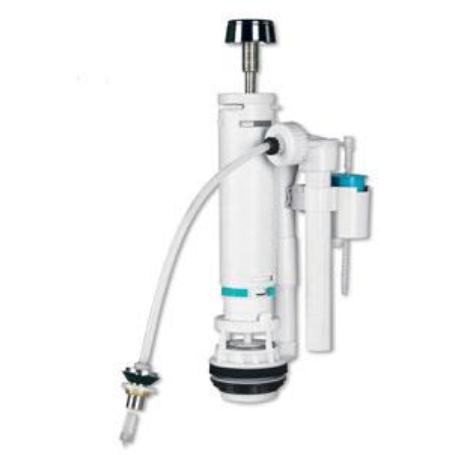 IDROVALENCIA SET COMPLETO GRIFO DUAL + DESCARGADOR WC CISTE BAJA