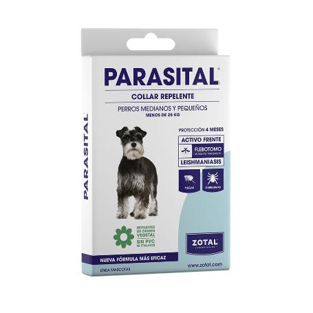 PARASITAL COLLAR REPELENTE PERROS (PEQ-MED)