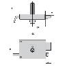 CERRADURA CVL 1125A/  8/HE IZQUIERDA