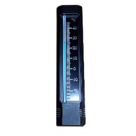 PLUVIA TERMOMETRO 101805-PVC  140X30 MM PVC NEGRO 34005