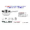 TALOX CAZO ACERO INOX 18-8 SIN TAPA 14 X 7 CM - 1,0 LT MOD. 201