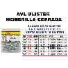 AVL BLISTER HEMBRILLA CERRADA 14X25 ZINCADA  1496 (CAJA 15 UNIDADES)