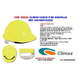 CLIMAX CASCO 5 RS AMARILLO REF 2451005102000