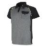 MARCA POLO M- CORTA ALTA TRANSPIRACION GRIS-NEGRO T-M 1288PTMCGN